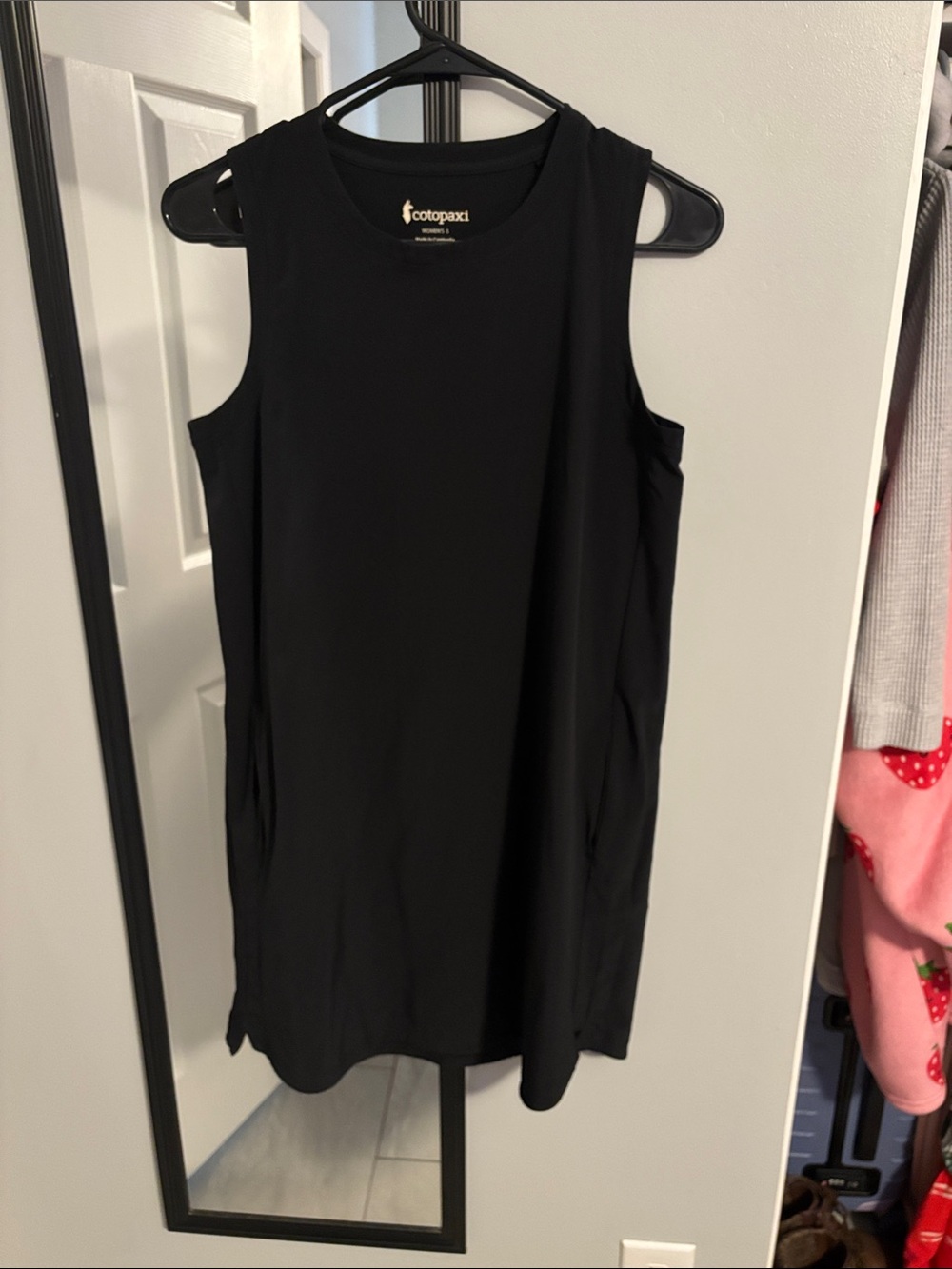 NWOT Cotopaxi Black Sleeveless A-Line Dress Size Small